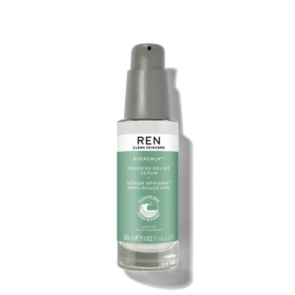 REN Clean Skincare Evercalm Redness Relief Serum. 1.02 fl oz.